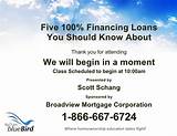 100 Percent Financing Home Loans
