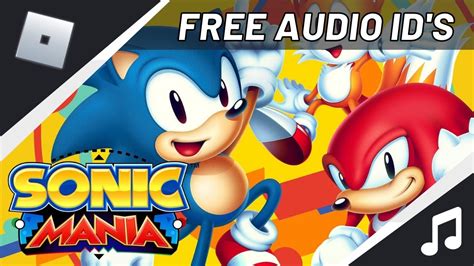 Roblox Sonic Mania Soundtrack Music Ids Not Working Anymore Due