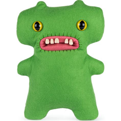 Fuggler Funny Ugly Monster 9 Inch Gap Tooth Mcgoo Green Plush