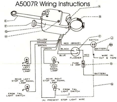 Visit howstuffworks to check out this brake light wiring diagram. Technical - Wiring issues brake and turn signal | The H.A.M.B.