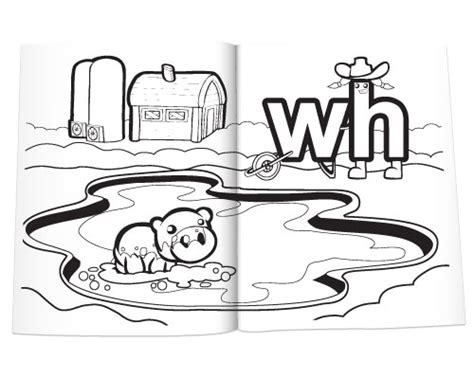Phonics Activity Book Coloring Pages Learny Kids
