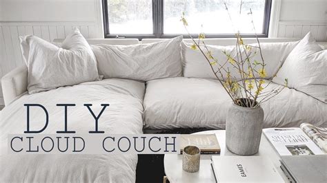 Diy Cloud Couch Youtube Diy Couch Cushions Diy Couch Diy Sofa
