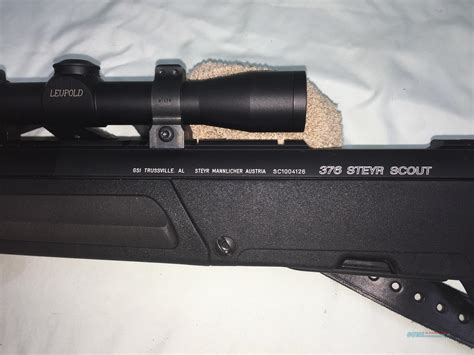 Steyr 376 Scout Rifle Black For Sale At 951662455