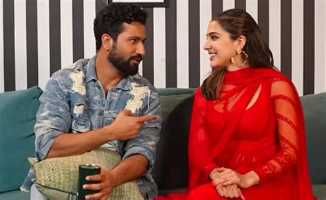 sara ali khan s first impression of vicky kaushal and his reply both equally rofl