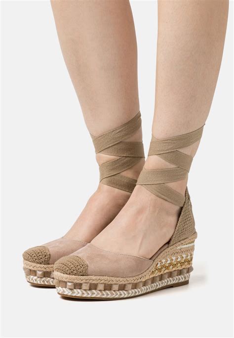 alma en pena platform sandals beige zalando ie