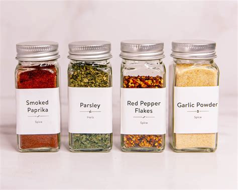 Pin By Atlantic Broadway On Kitchen In 2020 Glass Spice Jars Spice