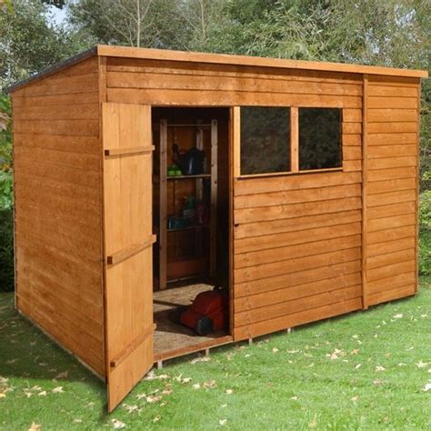 Hartwood 10 X 6 Fsc Overlap Pent Shed What Shed