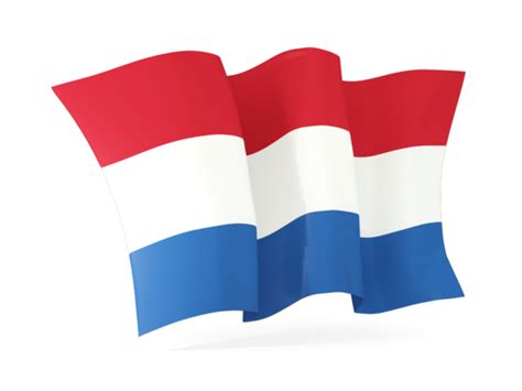 waving flag illustration of flag of netherlands