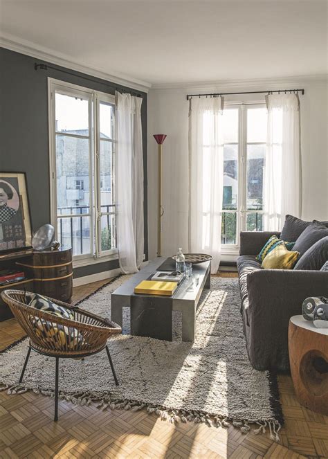 12 Appartements Parisiens Qui Nous Inspirent Living Room White Living