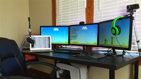 My 2016 Gaming Setup Zaccoxtv Office Tour My Best Gaming Setup Ever