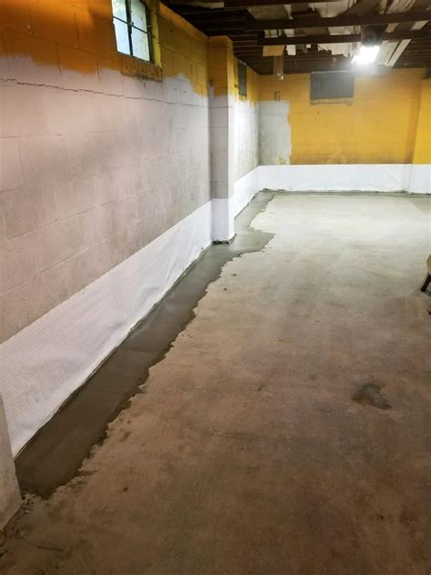 Basement Waterproofing Waterproofing And Cleanspace Project In Sparta