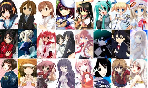 Avec Perspective My Favorite Female Anime Characters