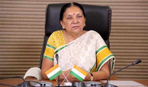 Anandiben Patel May Be Given Role Of Punjab Governor Report National News India Tv