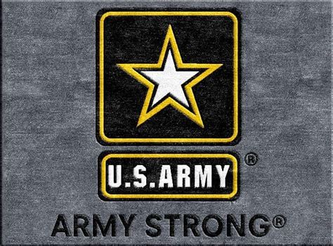 Buy Army Strong Logo Rug Online Rug Rats