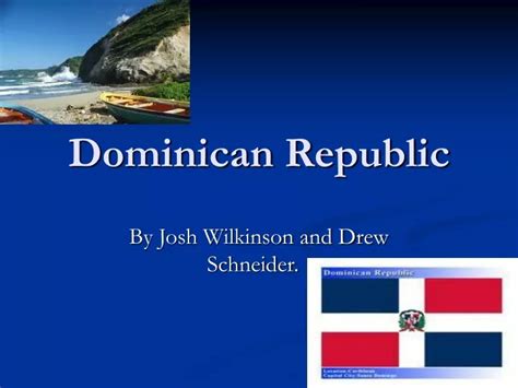 ppt dominican republic powerpoint presentation free download id 9694286