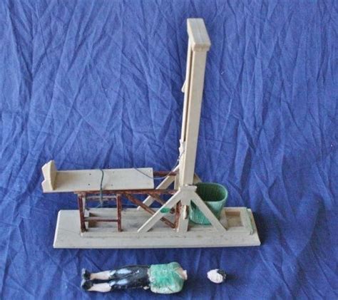 1964 Aurora Guillotine Built Up Model Kit 1807212236