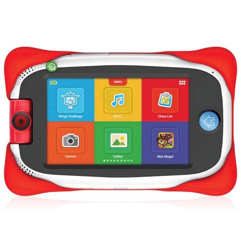 Nabi Jr 8gb Learning Handheld Android Kids Tablet 5 Touchscreen Red