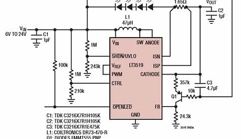 led driver ic circuit diagram