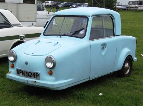 The Invacar A Three Wheeled Car Given To Disabled People By The Uk