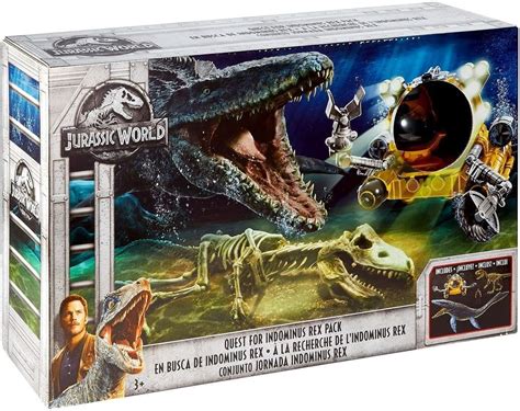 Jurassic World Quest For Indominus Rex Pack Mx Juguetes Y Juegos