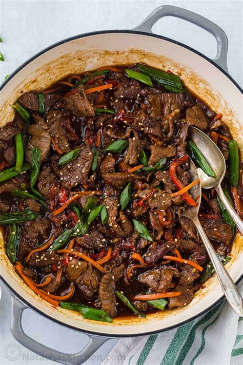 Natasha's Kitchen -Mongolian Beef