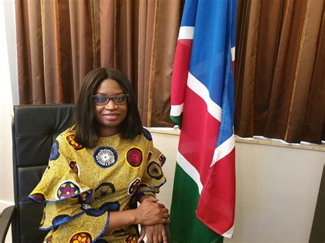 H E Dr Mekondjo Kaapanda Girnus Namibia’s Ambassador Designate To The Kingdom Of Belgium The