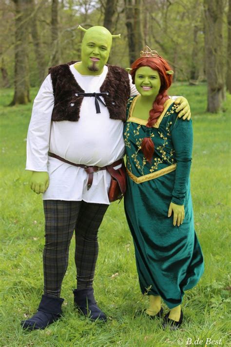 Shrek Fiona Cosplay Elfia Haarzuilen 2019 Couples Costumes Halloween