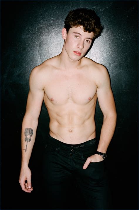 shawn mendes shirtless 2016 flaunt photo shoot