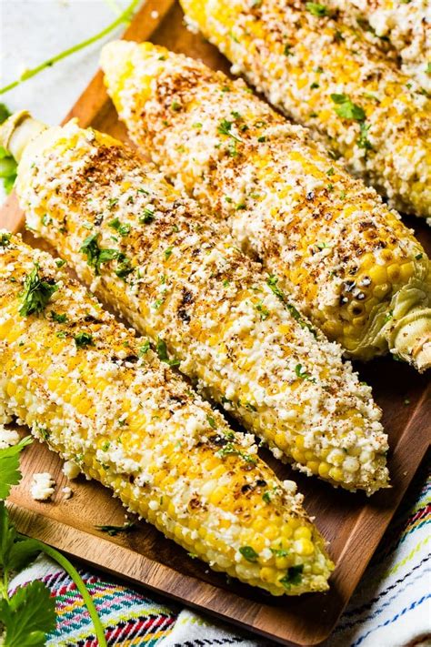 Grilled Mexican Street Corn Elote Oh Sweet Basil Recipe Recipe
