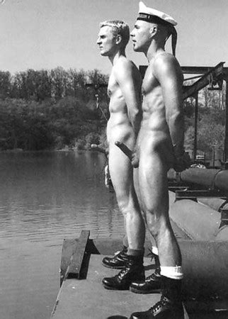Vintage Nude Beach Men Naked