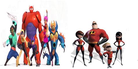 The Incredibles Meet Big Hero 6 By Steveirwinfan96 On Deviantart