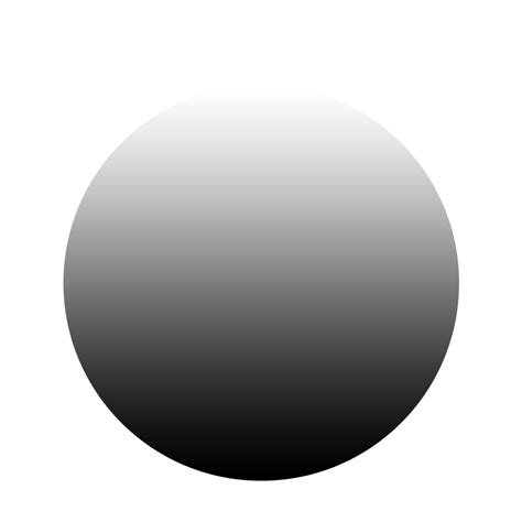 Circle Gradient Black Geometry Geometric Sticker By 4asno4i