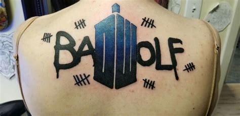 Finally Got My Bad Wolf Tattoom79fvoj Bad Wolf