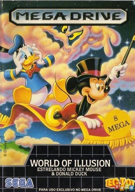 World Of Illusion Estrelando Mickey Mouse And Donald Duck Vgdb Vídeo