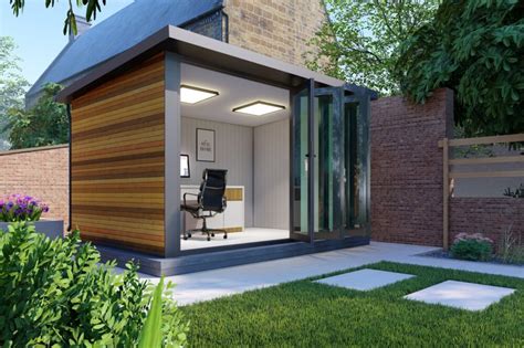 The Garden Pod A Small Insulated Garden Office With Electrics