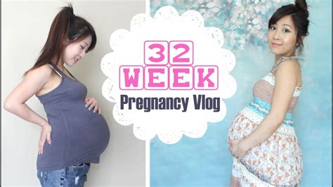 32 week pregnancy vlog youtube