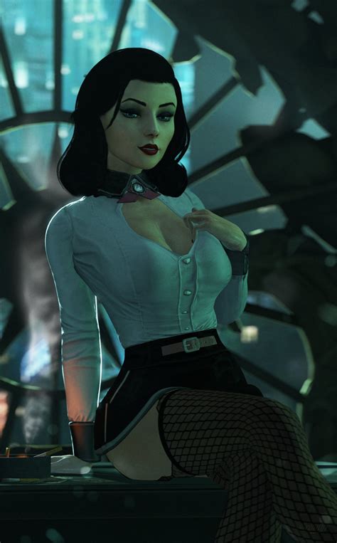 Rule 34 1girls 3d 3d Artwork Bioshock Bioshock Infinite Black Hair