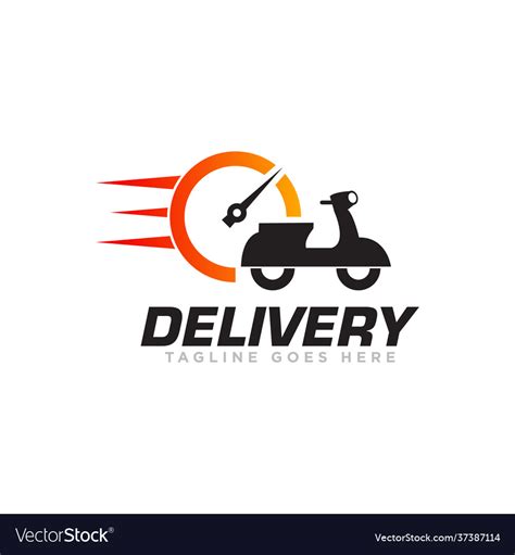 Fast Delivery Logo Icon Design Royalty Free Vector Image