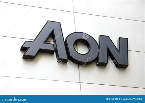 Aon Logo Editorial Stock Image Image 21904454