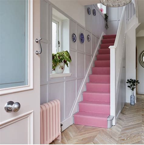 13 Pink Hallway Ideas To Fall In Love With Sleek Chic Interiors