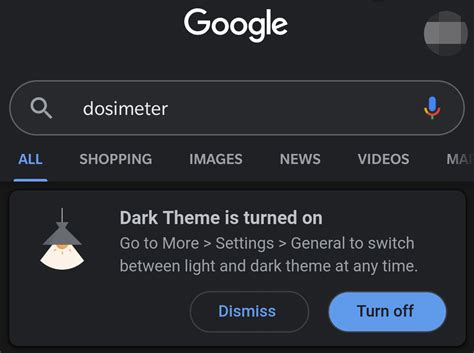 This suggests that google search users will be able to toggle between the standard light mode and a newly introduced dark mode from the google homepage and/or results pages before too long. The Google app's dark mode should now be available to all ...