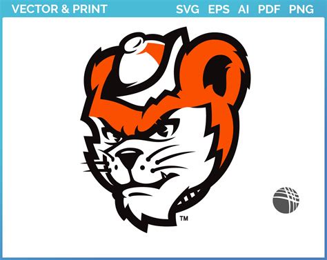 Sam Houston State Bearkats Mascot Logo 2020 College Sports Vector