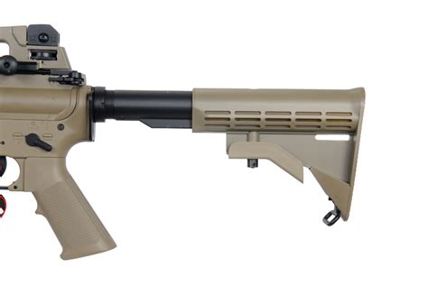 Jg Airsoft F6604 M4a1 Aeg Carbine Rifle W 400 Fps Metal Gearbox Tan