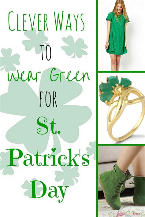 Clever Ways To Wear Green For St Patricks Day