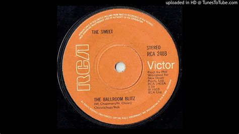 The Sweet The Ballroom Blitz 1973 Youtube