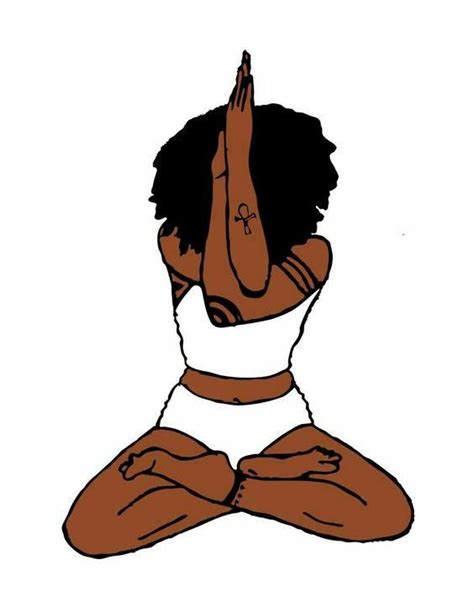 How To Create A Sacred Space Black Girl Yoga Yoga Art Black Women Art