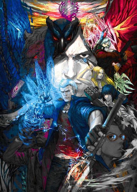 Yoshikawa Tatsuya Dante Devil May Cry Ebony Devil May Cry Griffon Devil May Cry 5 Lady