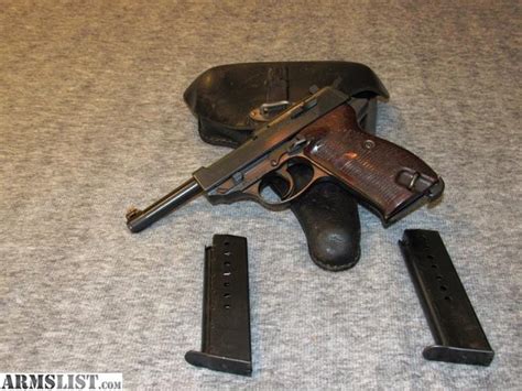 Armslist For Saletrade Captured German P 38 Byf 44 With Holster