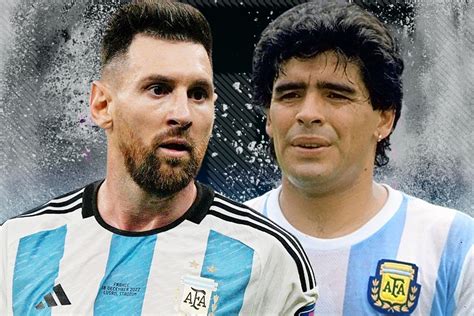 Lionel Messi Vs Diego Maradona How Argentina Legends Records Compare