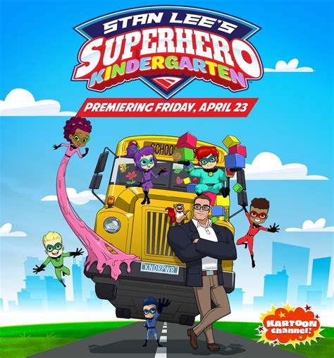 New Animated Childrens Series Stan Lees Superhero Kindergarten